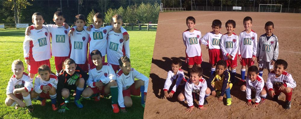 Beaux plateaux pour les U10 et U8