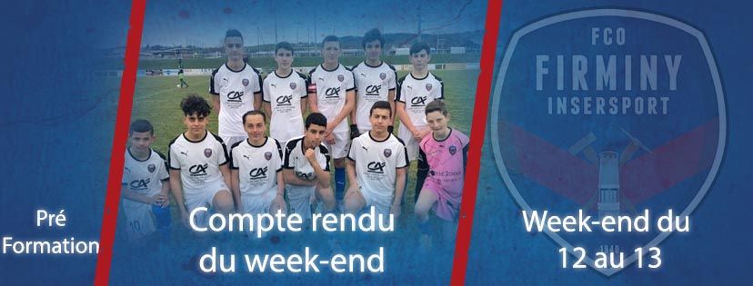 COMPTE-RENDU DU WEEK-END 12-13 MARS PREFORMATION