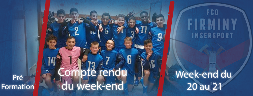 COMPTE-RENDU DU WEEK-END 20-21 NOVEMBRE PREFORMATION