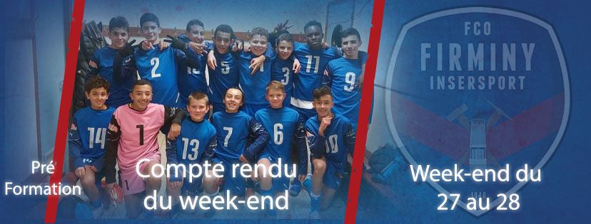 COMPTE-RENDU DU WEEK-END 27-28 NOVEMBRE PREFORMATION