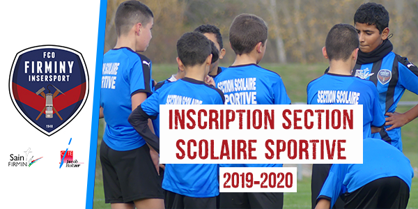 INSCRIPTION SECTION SCOLAIRE SPORTIVE 2019-2020