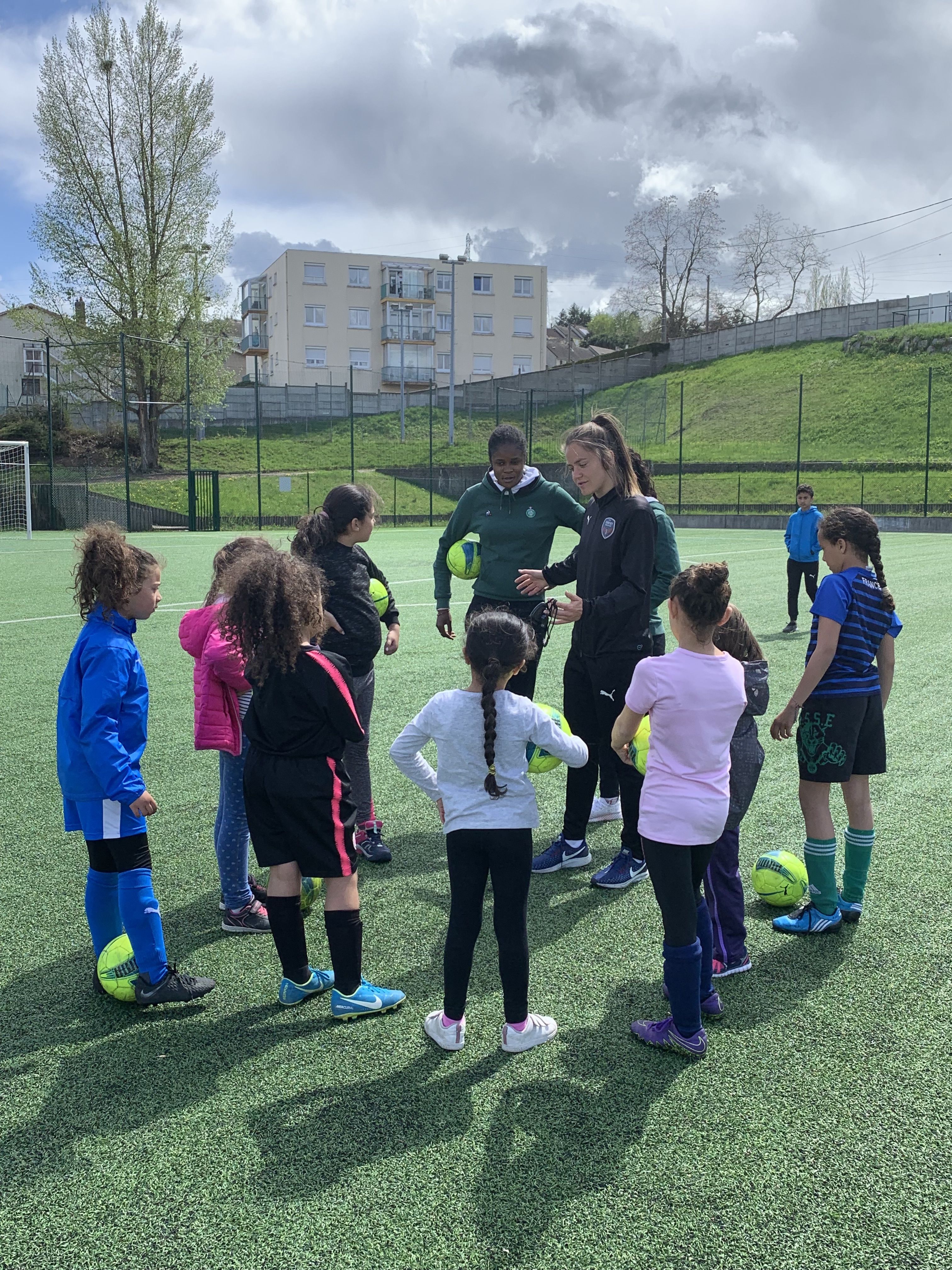 Journée de découverte du football féminin