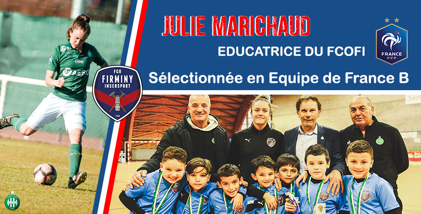 Julie Marichaud en Équipe de France B ! 