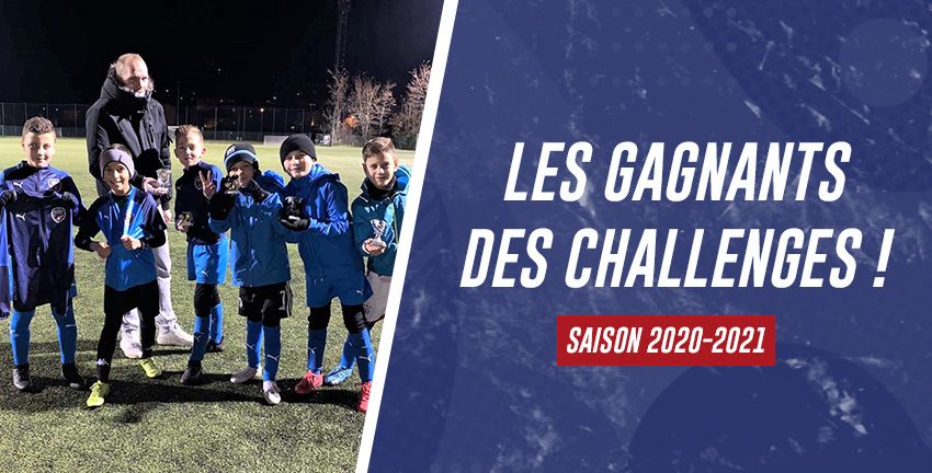 Les gagnants des challenges…