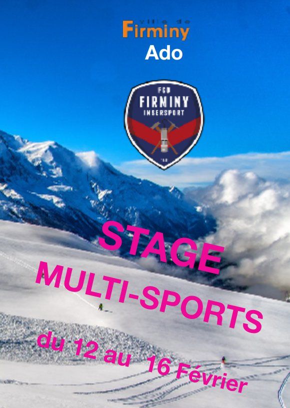 Les inscriptions au stage d'hiver sont ouvertes