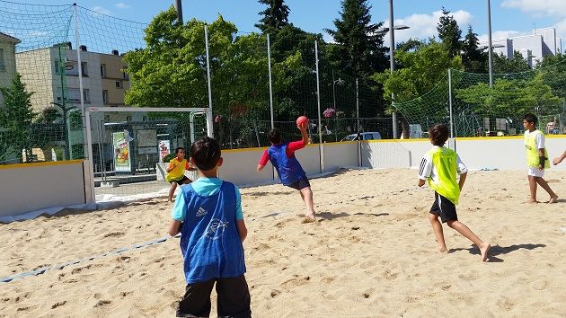 Multi-activité : Une première semaine de stage Insersport sous la chaleur...