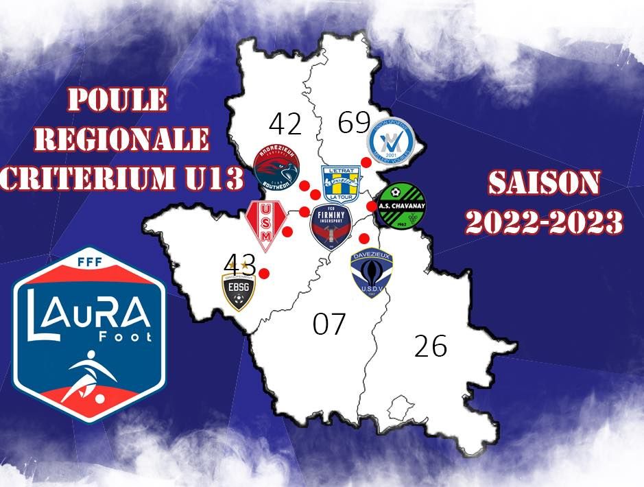 U13 REGION : Découvrez la poule !