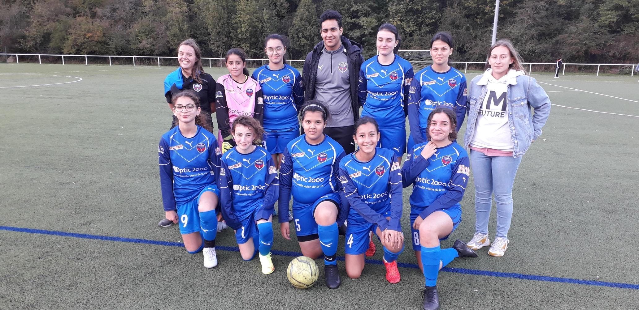 Premier match U15 Féminines