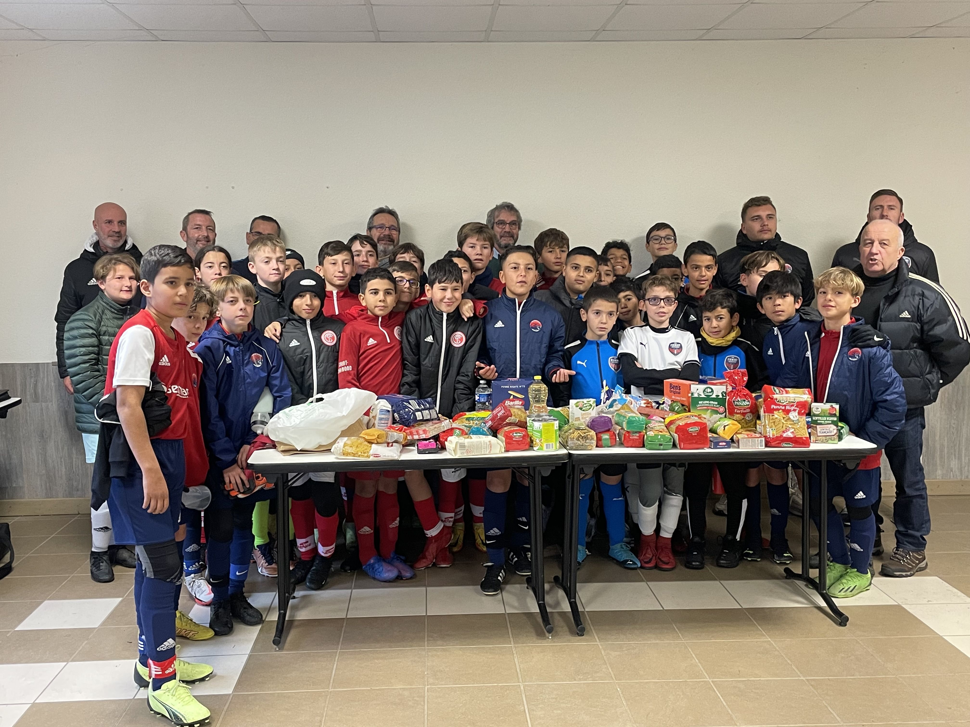 Premier rassemblement section scolaire sportive pour nos U12