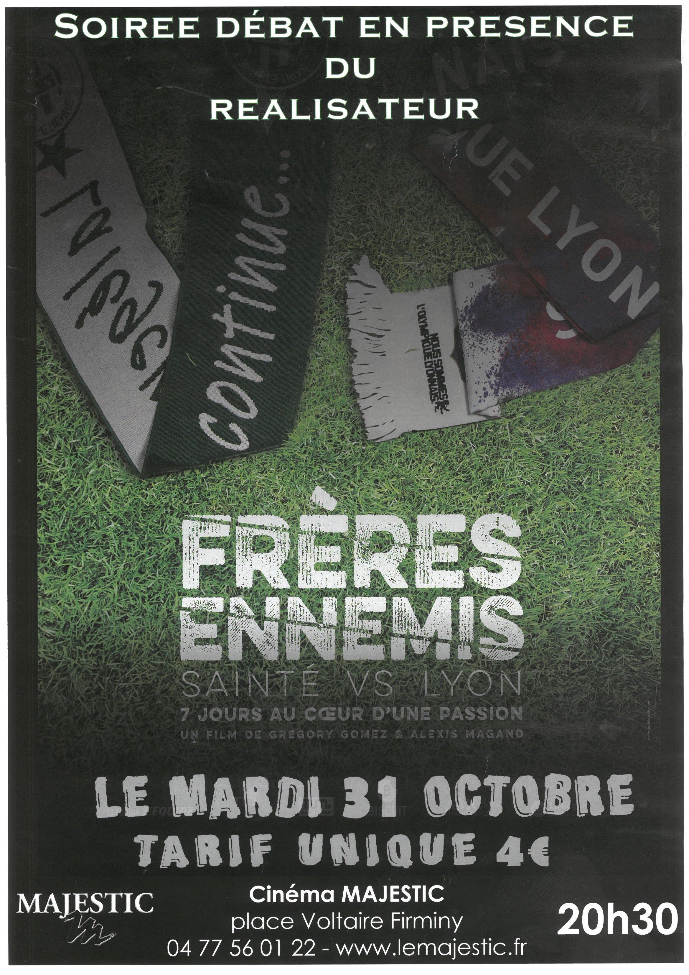 Projection du film "Frères ennemis"