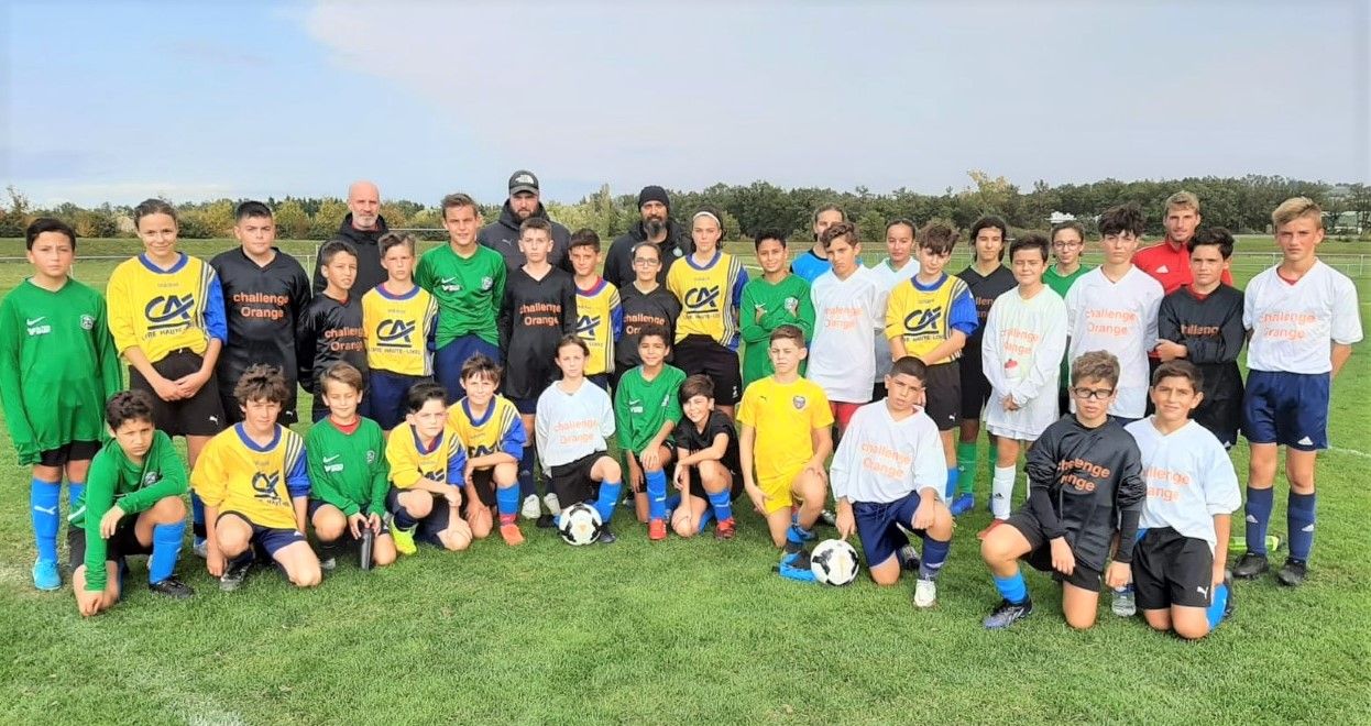 Rassemblement des 5èmes de la section scolaire et sportive