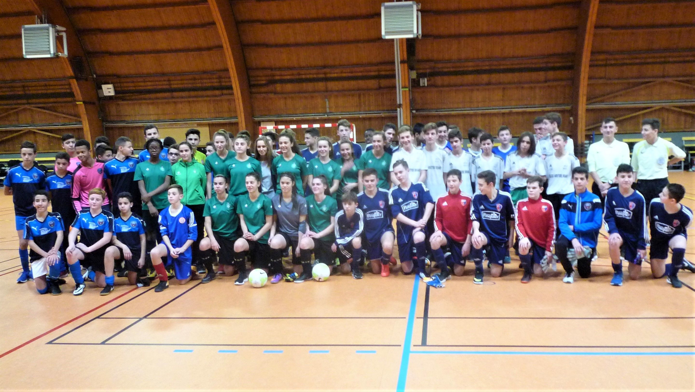 Rassemblement futsal des sections scolaires sportives