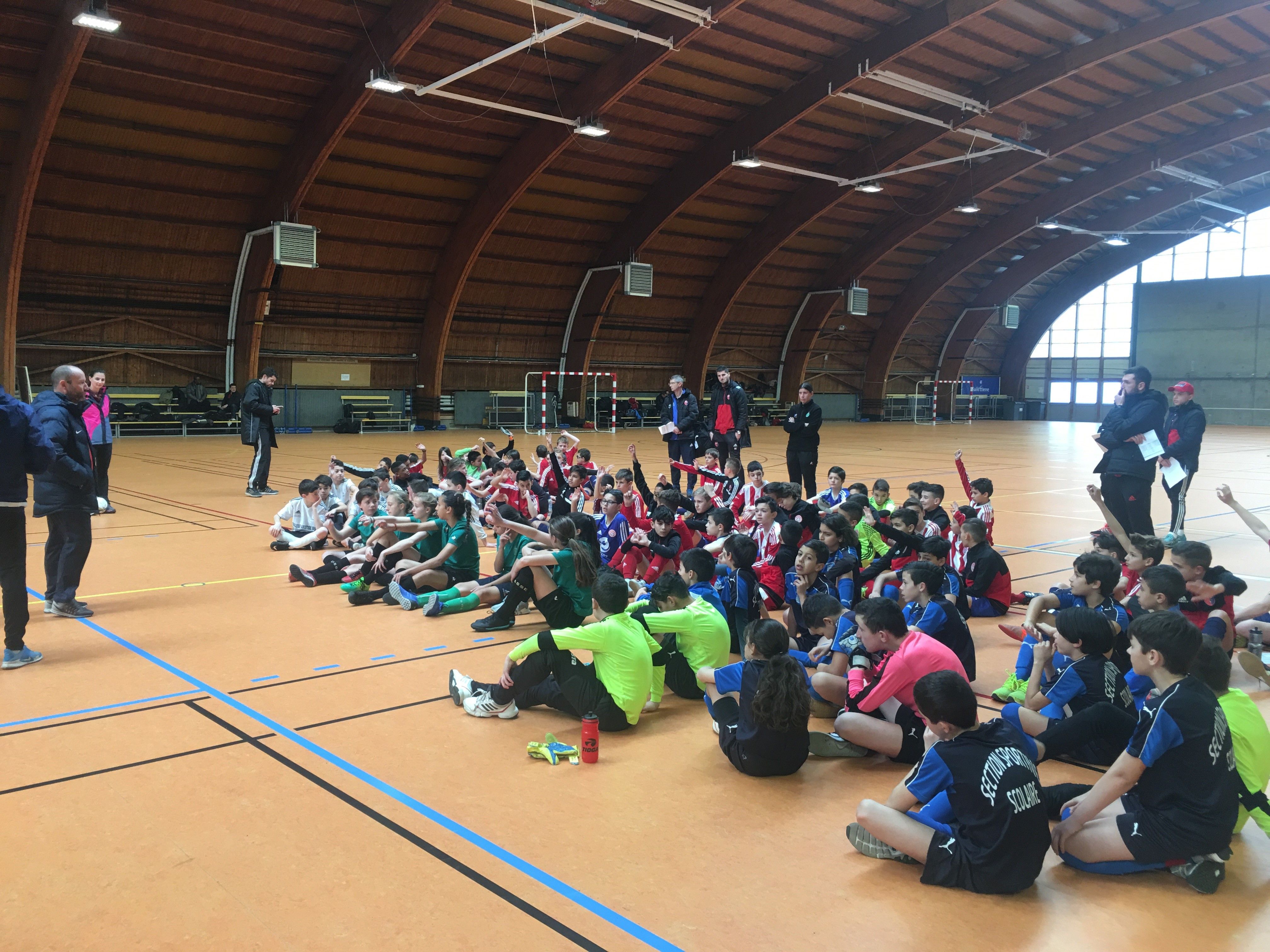 Rassemblement futsal des sections scolaires sportives