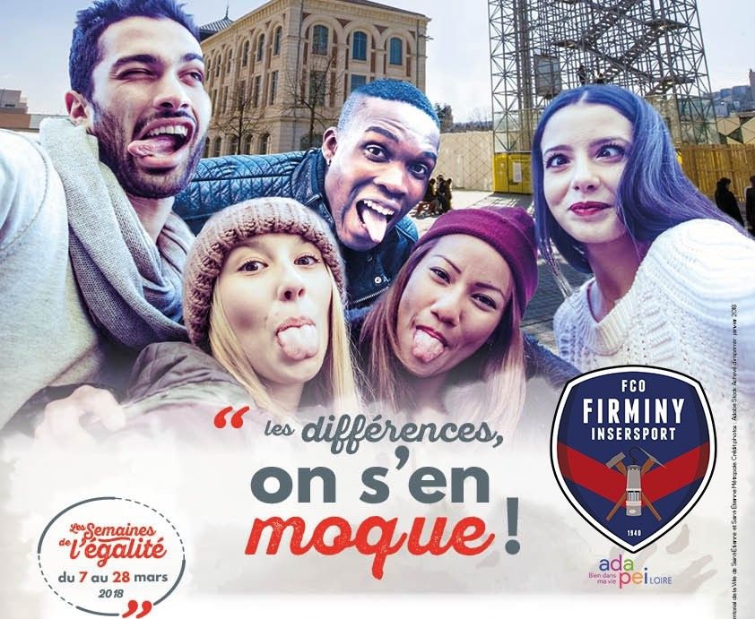 Semaine de l'égalité : FIRM’UNIES pour tous - les différences on s'en moque - Mardi et mercredi 13 mars 2018