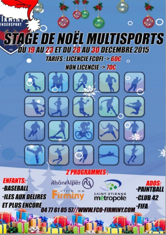 Stage Multisports - Vacances de Noël