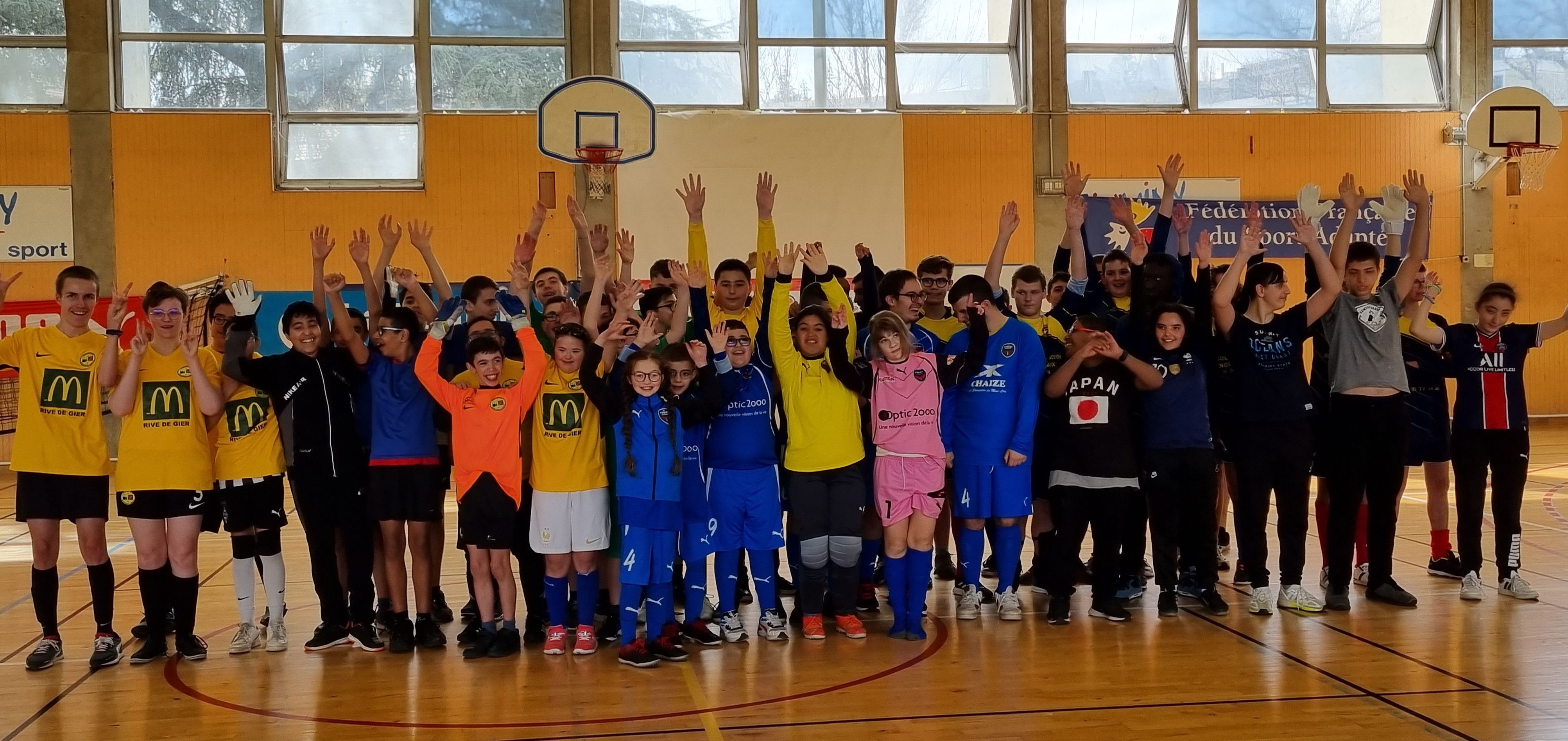 Tournoi futsal de mi-saison du sport adapté ados