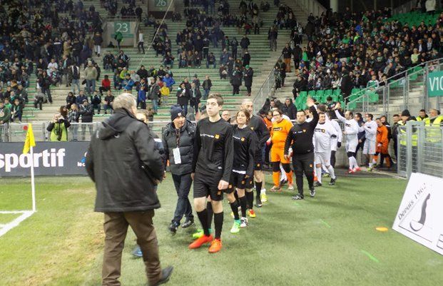 Une mi-temps de rêve à Geoffroy-Guichard